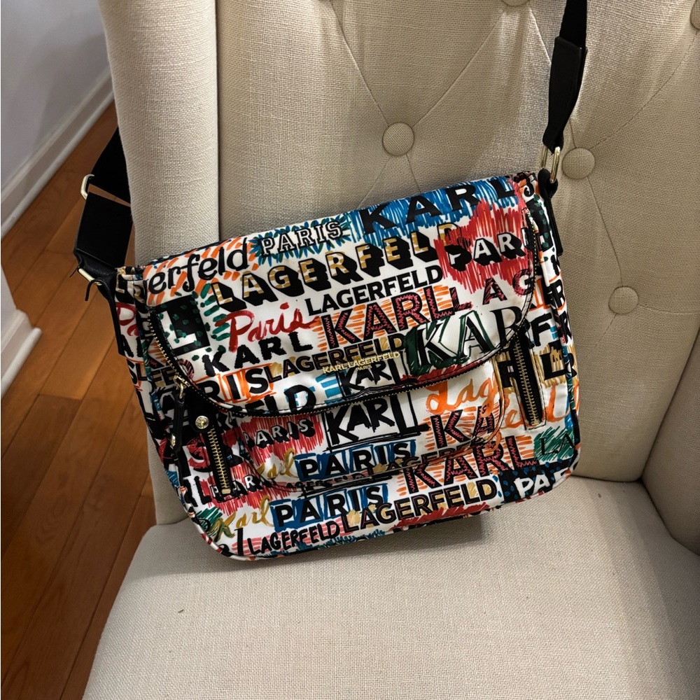 Karl Lagerfeld Colorful Graphic women’s crossbody Bag